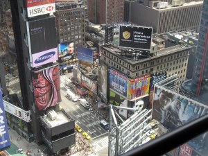 The view from our hotel room!