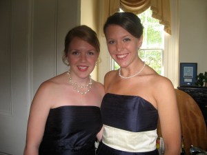 Bridgette and I are ready to Bridesmaid!