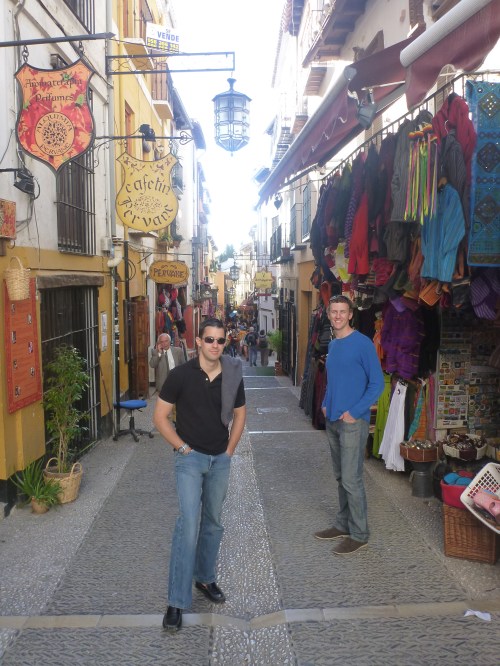 The streets of Granada!