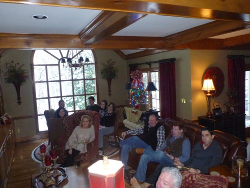 Celebrating Christmas with the Wallace/Allen clan!