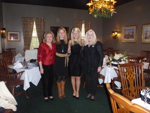 Bridesmaids Brunch!  Hostesses with the beautiful bride!