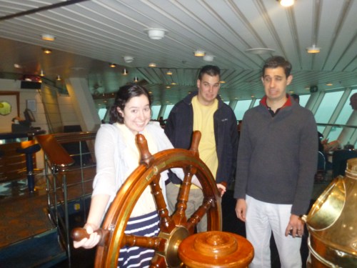 I think we are in trouble with Lucy driving...