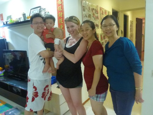 And I got to see Kingsley, Leo, and Eileen and meet Baby Kelly!