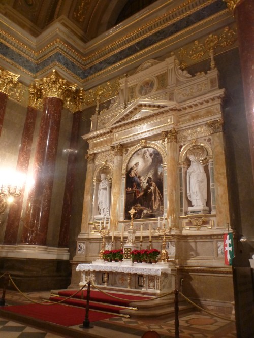 The interior of St. Stephan's Basilica