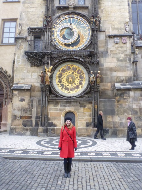 Excited to be at the clock!