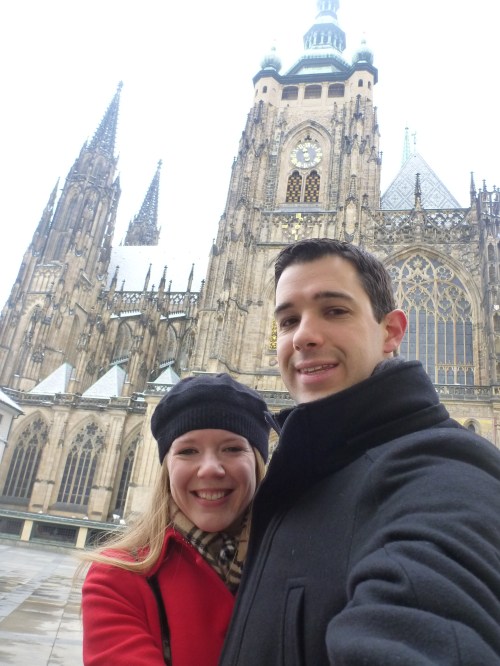 St. Vitus Cathedral.  One of the most stunning facades we've seen!