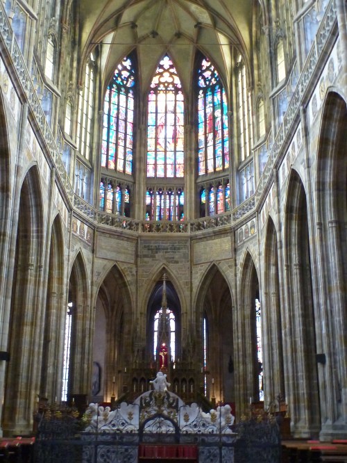 Inside St. Vitus Church