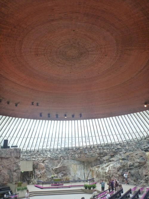 Temppeliaukio Church (built into a rock)