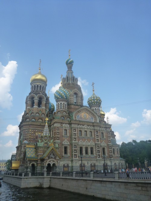 Church on Spilt Blood.  Unique and beautiful!
