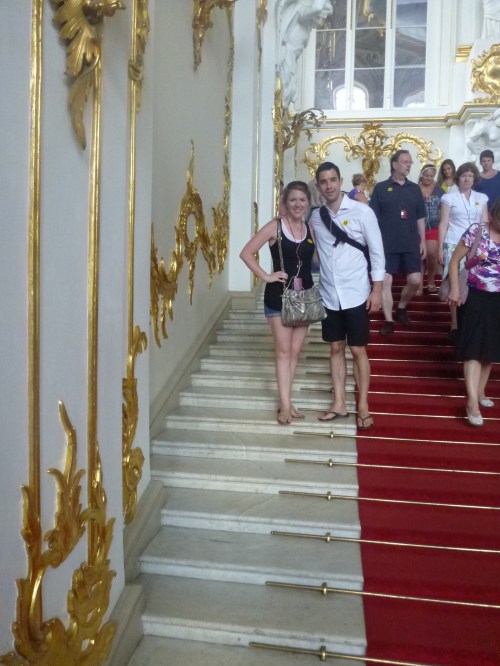 If we had to choose one museum in the world as our favourite, this is the one.  So, we had to stop for a photo.