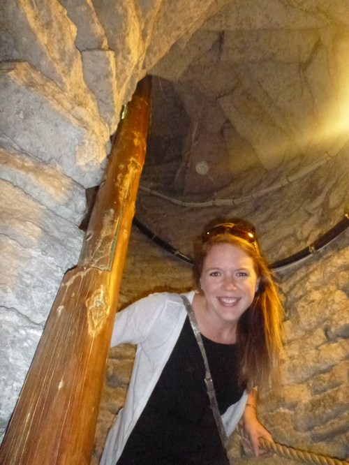 First, we opted to climb a tall church tower to get the lay of the land.