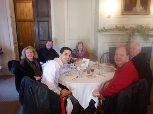 Lunch with the family at a Shelbyville favourite:  Science Hill Inn!