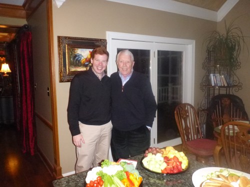 Two of a kind:  Patty and Papaw