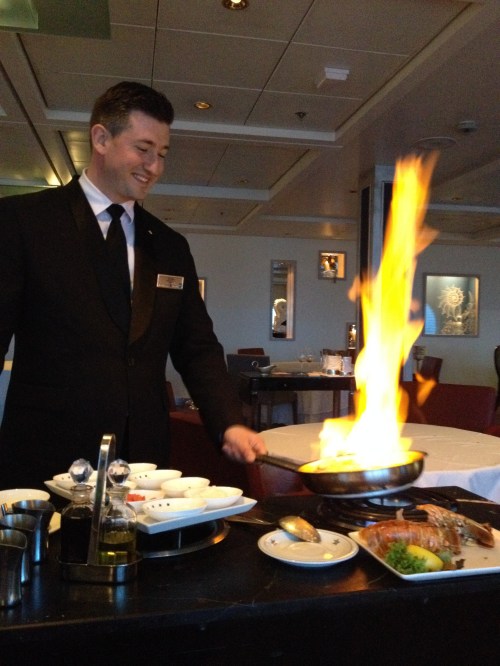 Lobster Flambé