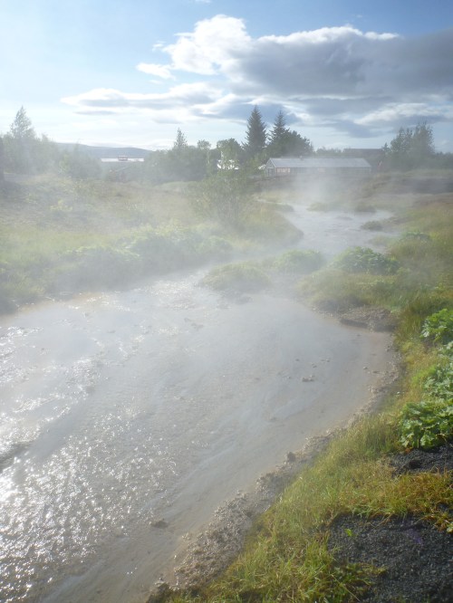 Hot spring at the Geothermal Park