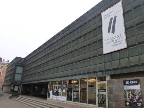 Museum of the Occupations permanent location:  an old Soviet bunker.