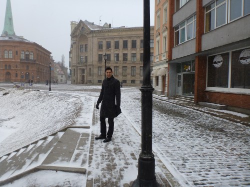 Sunday morning snow cover in Riga