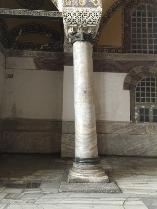 The Earth has moved, but the Aya Sofya still stands!