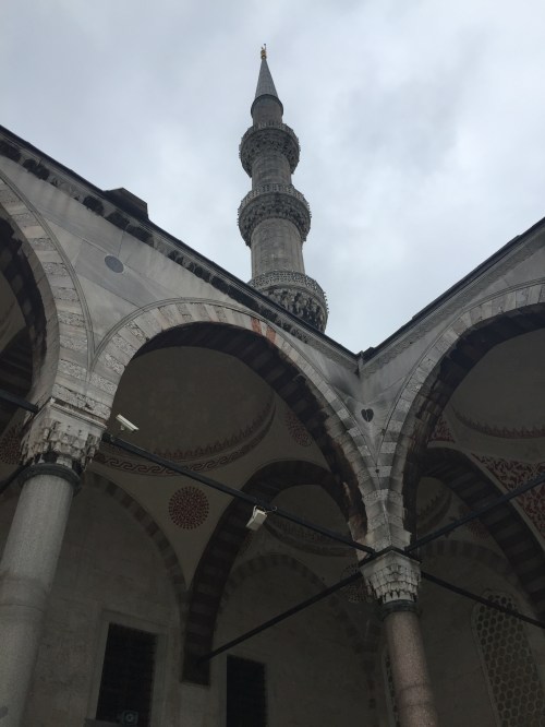 One of the minarets