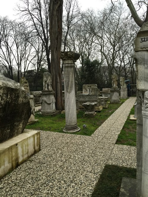 A garden full of interesting antiquities...