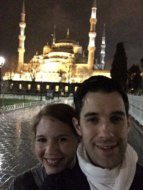 Walking back to the hotel. Such a photogenic city, we couldn't resist!