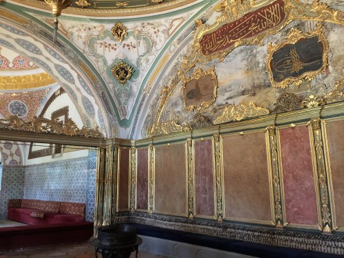 Fabulously ornate smoking room