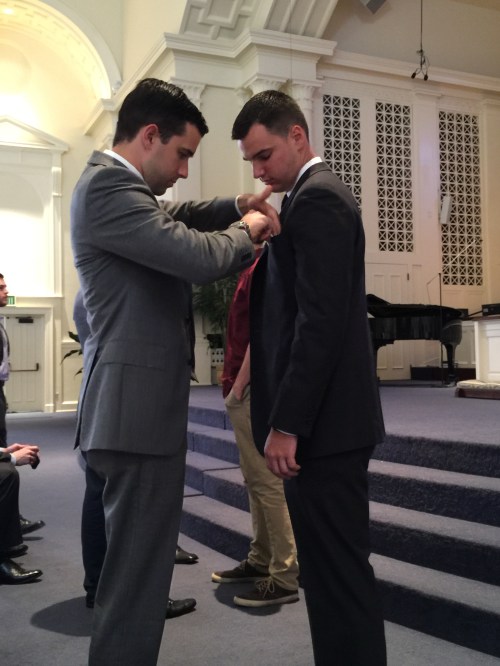 A few last minute adjustments...