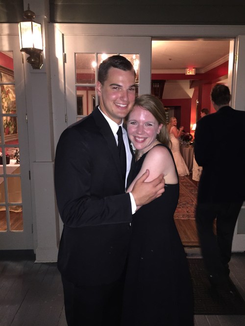 With the groom--we have one like this from my wedding 7 years prior!