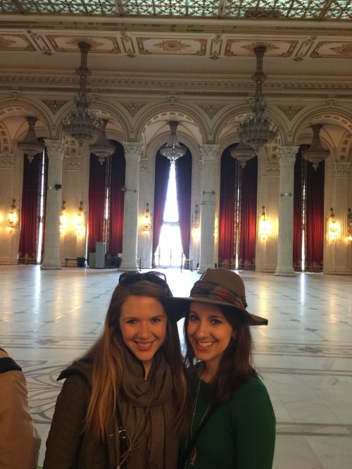 Ballroom after ballroom. We thought this room looked like something out of Beauty and the Beast.