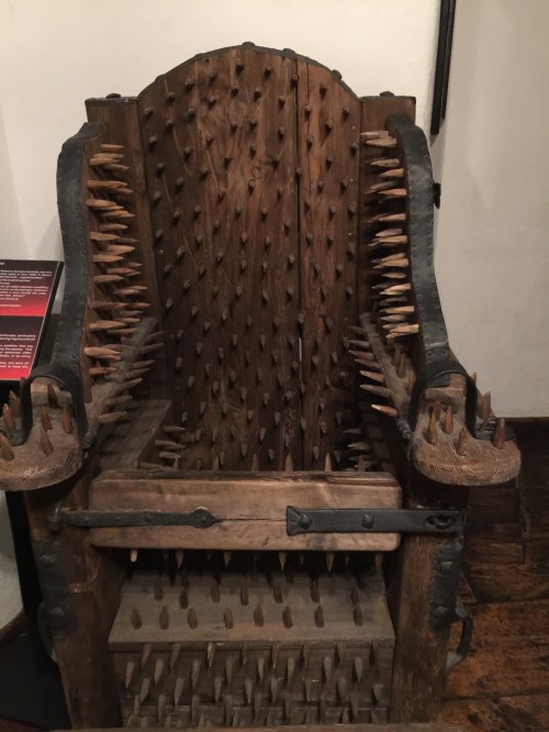 Torture chamber...ouch