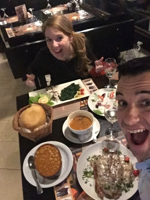 Unexpected last Romanian meal...