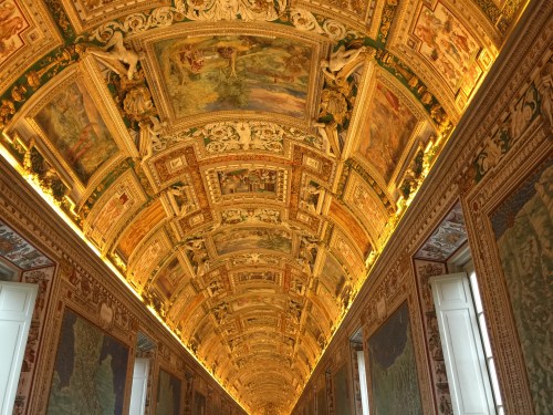 Gallery of Maps...one of the most stunning rooms.
