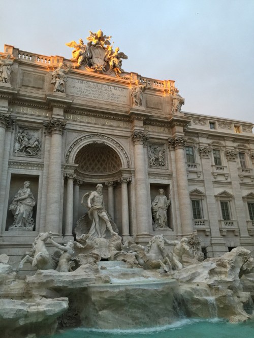 John's favourite: Trevi fountain!