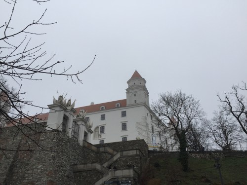 Windy staircase to the castle!