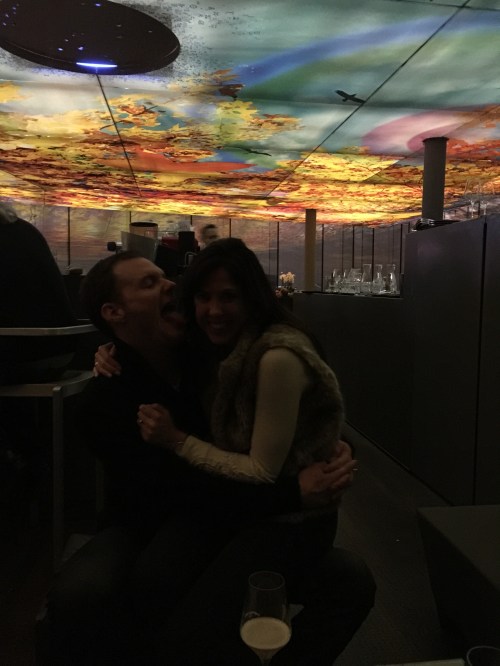 Birthday shot! Little does she know...